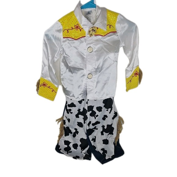 Disney Toy Story Jessie Halloween Costume Child's Size 4T 2 Piece Dress Up - Picture 2 of 14